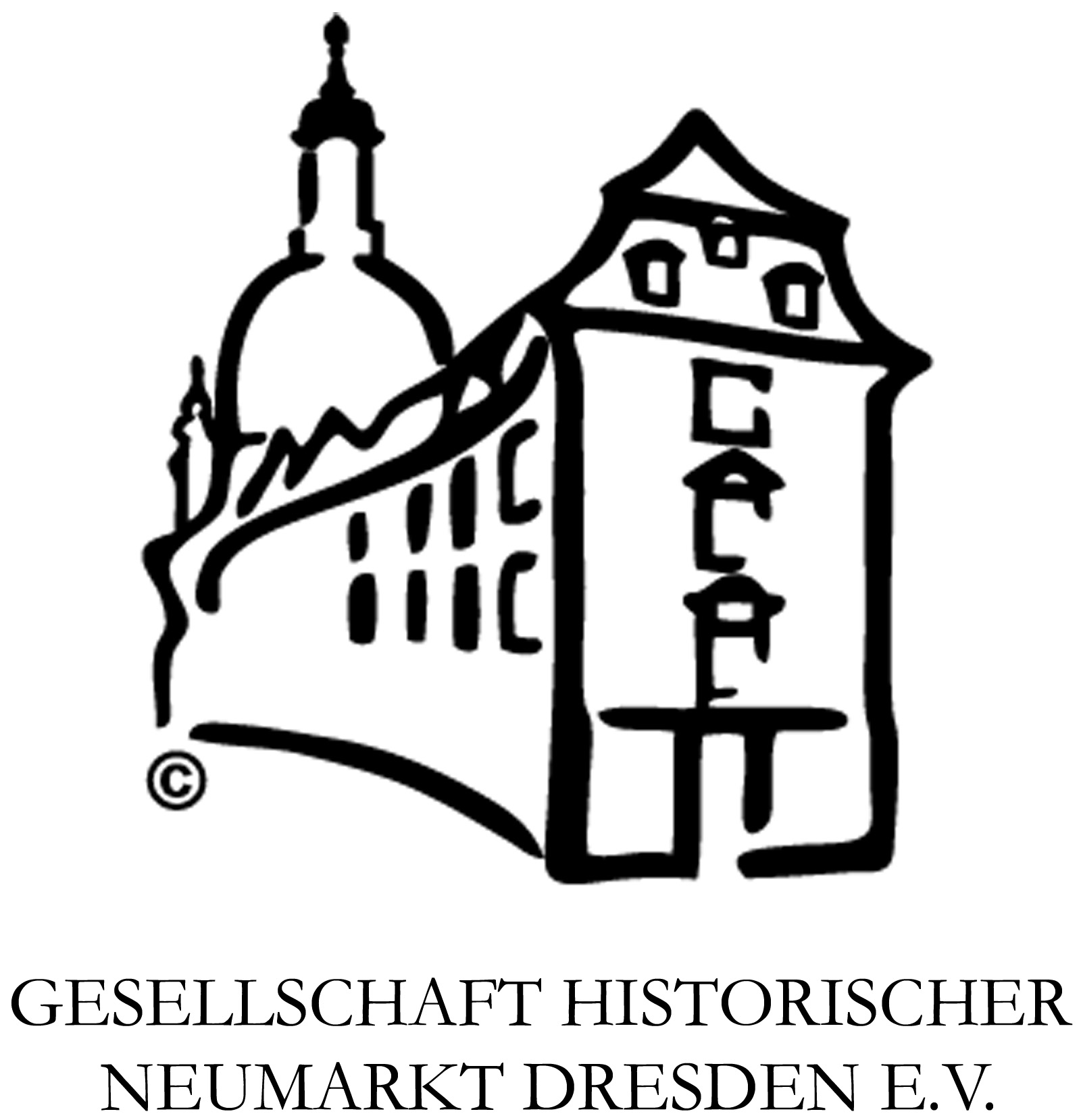 Logo - Gesellschaft Historischer Neumarkt Dresden e.V.